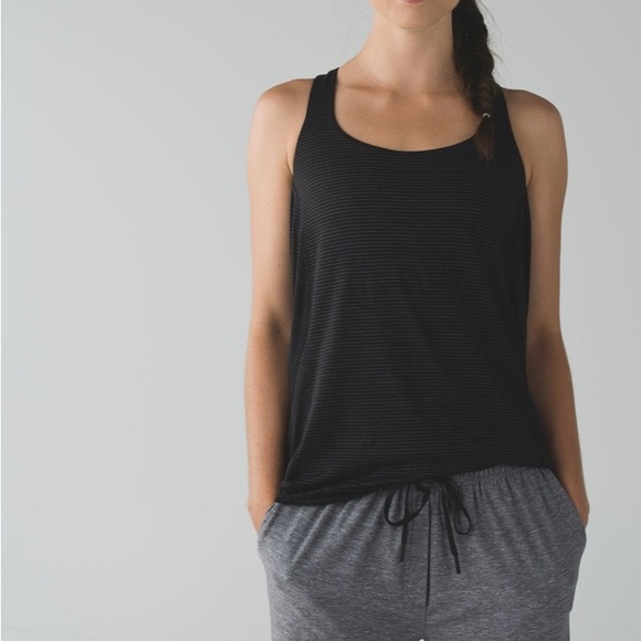 Lululemon Wild Tank Black Tank Top Size: 6 - Picture 15 of 15